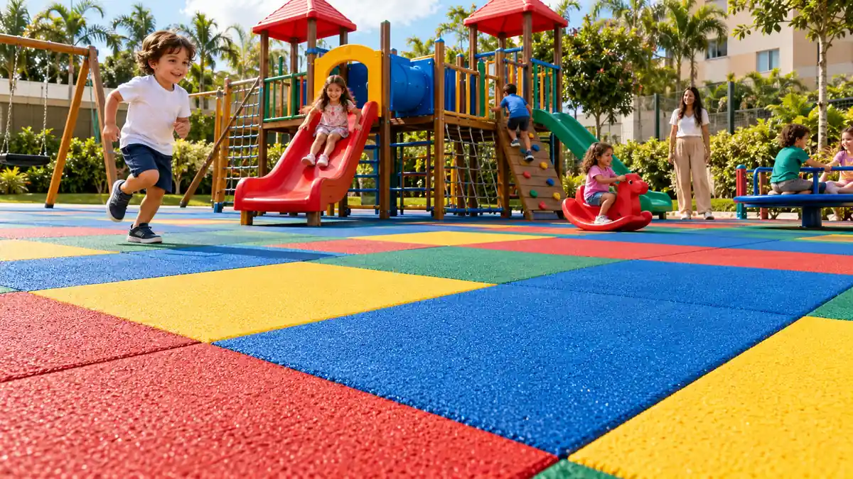 Piso para área de recreação: onde encontrar?